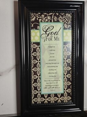 Cute Black Framed Wall Art